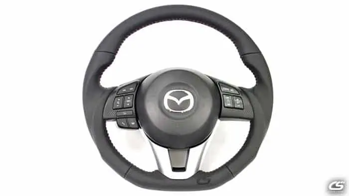 2014-2016 Mazda 3 leather and suede steering wheel